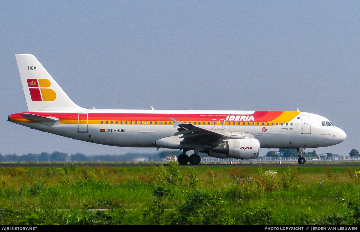 Aircraft Photo of EC-HQM | Airbus A320-214 | Iberia | AirHistory.net #120186