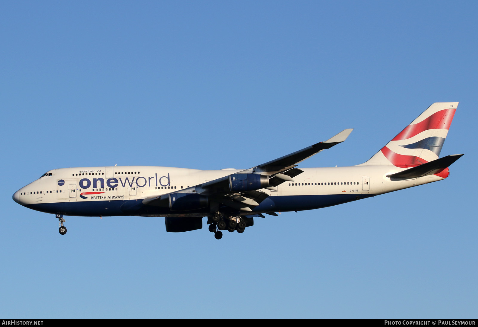Aircraft Photo of G-CIVZ | Boeing 747-436 | British Airways | AirHistory.net #120187