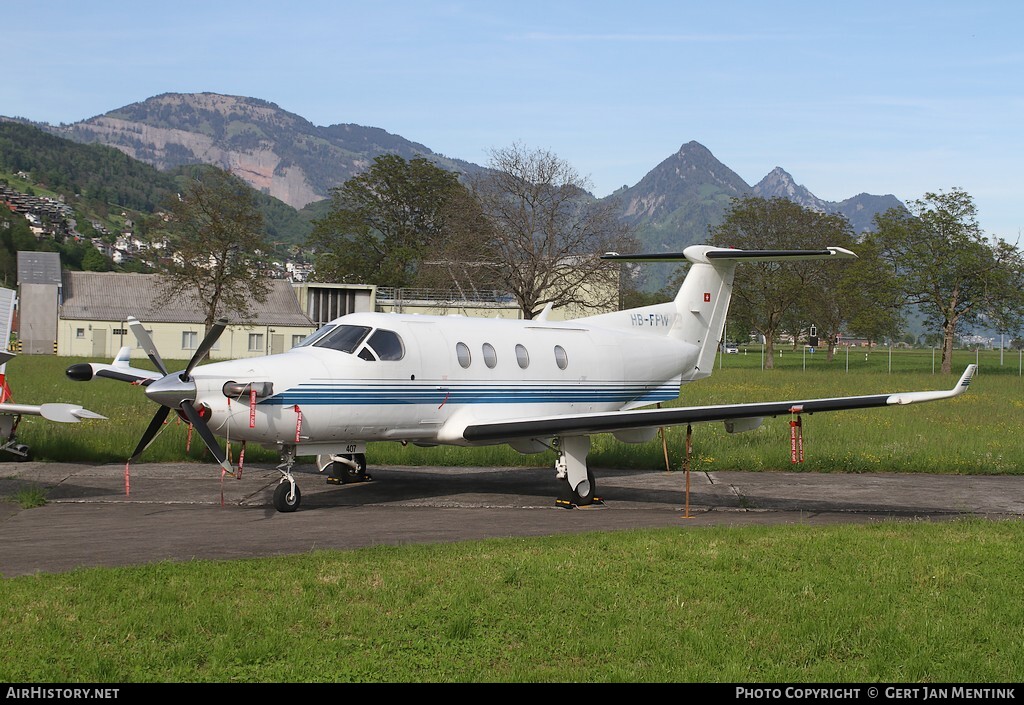 Aircraft Photo of HB-FPW | Pilatus PC-12/45 | AirHistory.net #120198