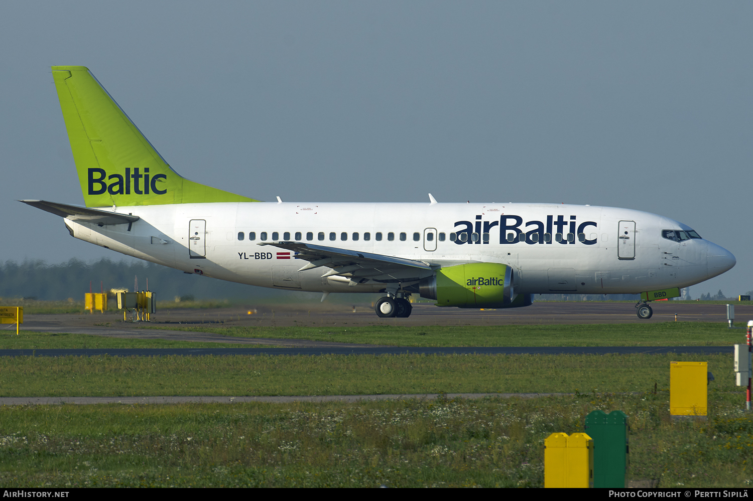 Aircraft Photo of YL-BBD | Boeing 737-53S | AirBaltic | AirHistory.net #120202