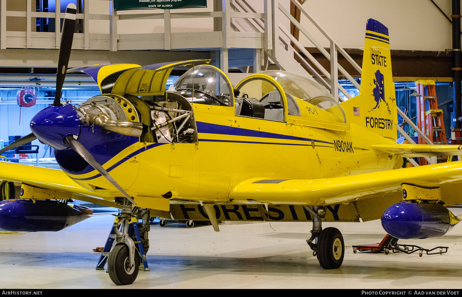 Aircraft Photo of N901AK | Pilatus PC-7 | Alaska Department of Forestry | AirHistory.net #120208