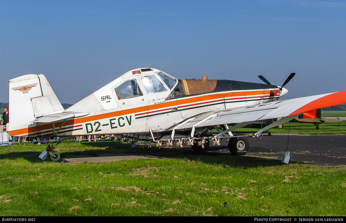 Aircraft Photo of D2-ECV | Ayres S2R-T34 Turbo Thrush | SAL - Sociedade de Aviação Ligeira | AirHistory.net #120209