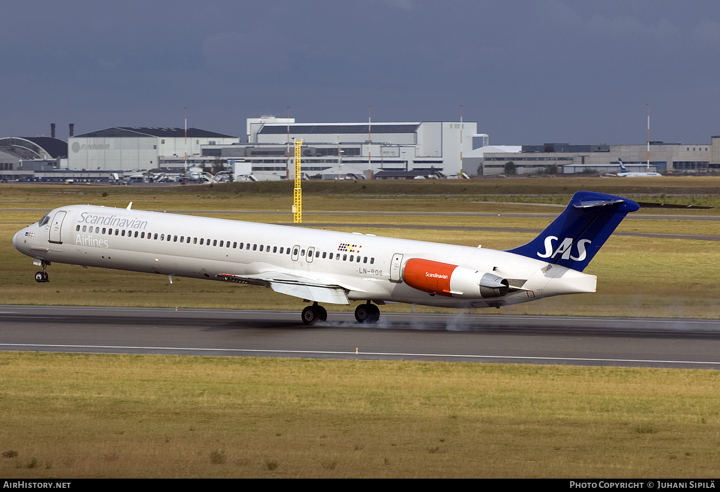 Aircraft Photo of LN-ROS | McDonnell Douglas MD-82 (DC-9-82) | Scandinavian Airlines - SAS | AirHistory.net #120226