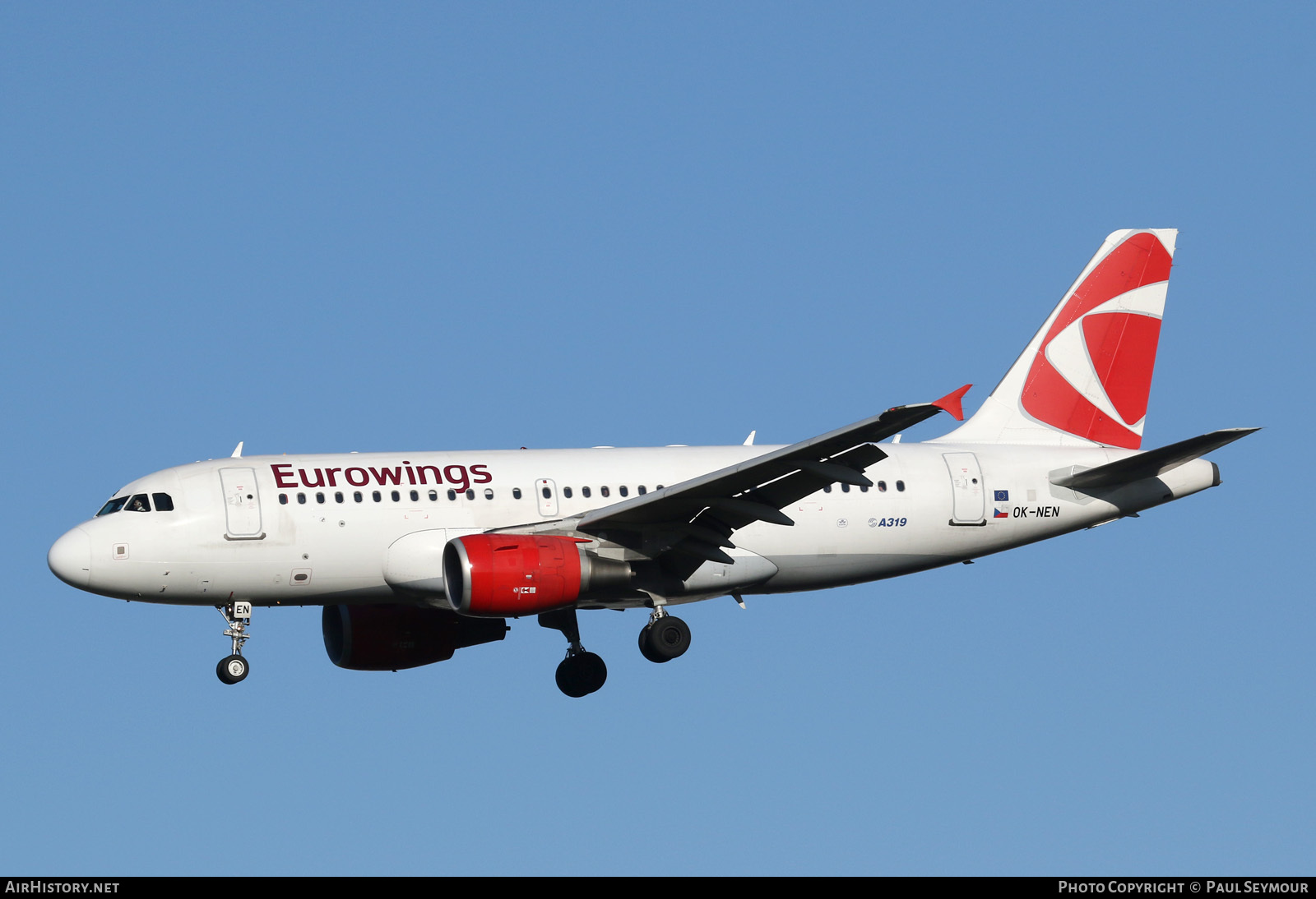 Aircraft Photo of OK-NEN | Airbus A319-112 | Eurowings | AirHistory.net #120230