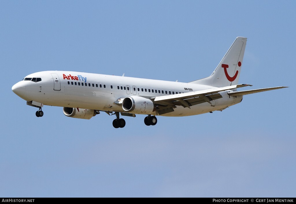 Aircraft Photo of OM-DEX | Boeing 737-46J | ArkeFly | AirHistory.net #120234