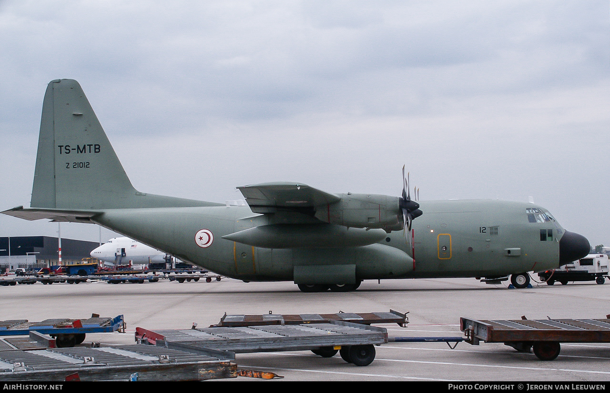 Aircraft Photo of Z21012 | Lockheed C-130H Hercules | Tunisia - Air Force | AirHistory.net #120237