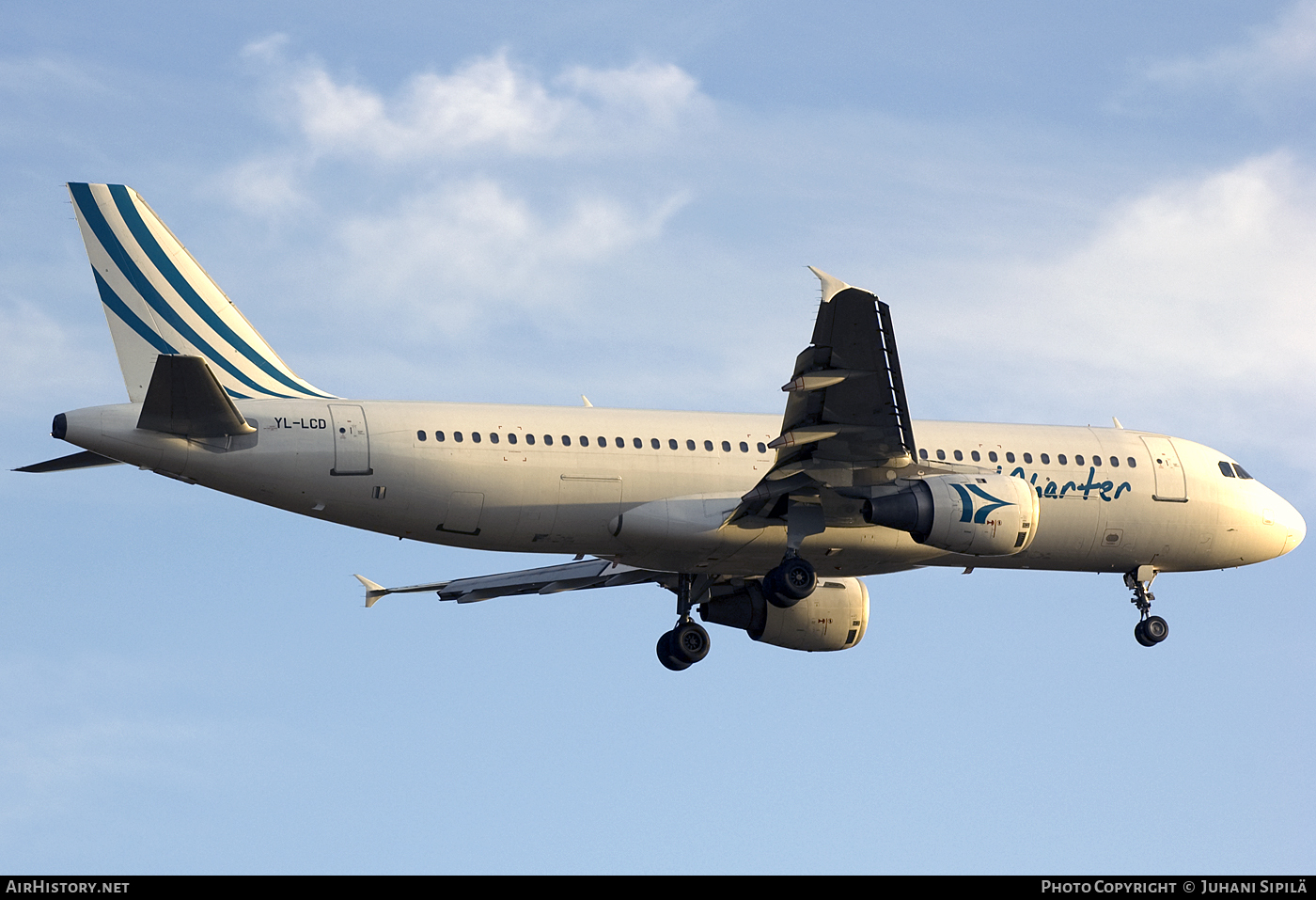 Aircraft Photo of YL-LCD | Airbus A320-211 | LatCharter Airlines | AirHistory.net #120254