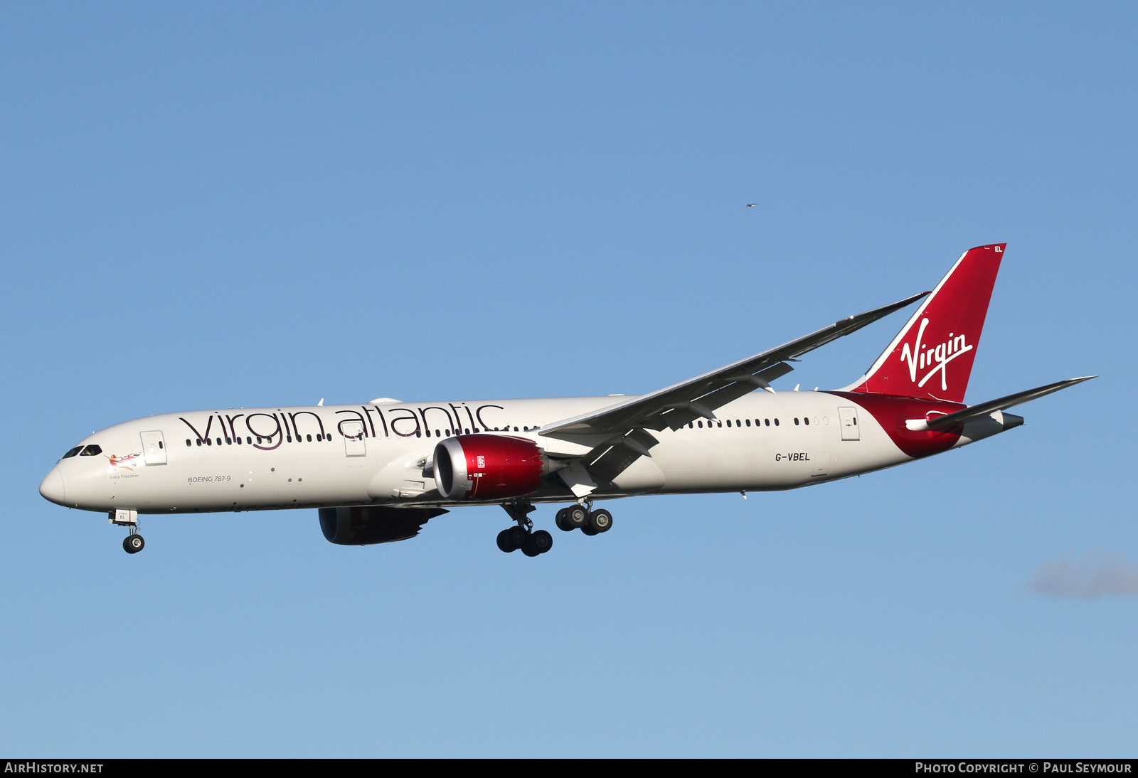 Aircraft Photo of G-VBEL | Boeing 787-9 Dreamliner | Virgin Atlantic Airways | AirHistory.net #120263