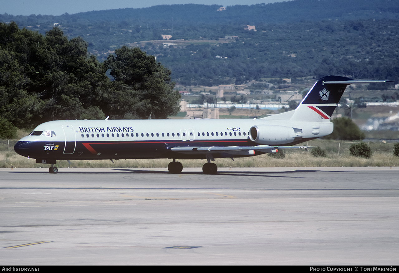 Aircraft Photo of F-GIOJ | Fokker 100 (F28-0100) | British Airways | AirHistory.net #120284