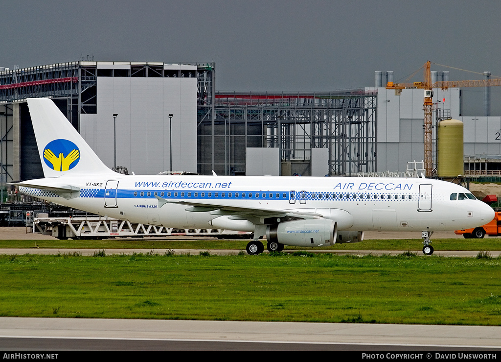 Aircraft Photo of VT-DKZ | Airbus A320-232 | Air Deccan | AirHistory.net #120292