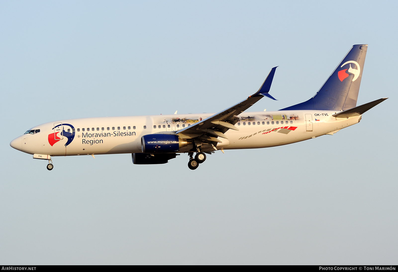 Aircraft Photo of OK-TVL | Boeing 737-8FN | Travel Service | AirHistory.net #120293