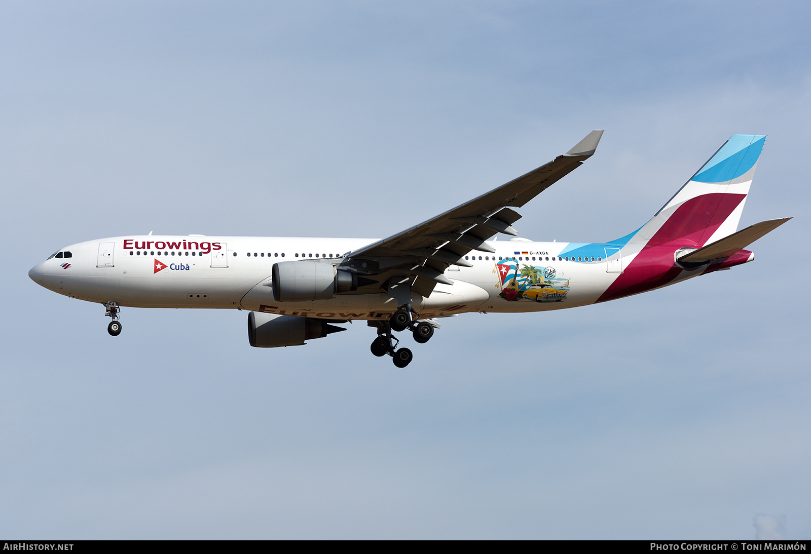 Aircraft Photo of D-AXGA | Airbus A330-203 | Eurowings | AirHistory.net #120295