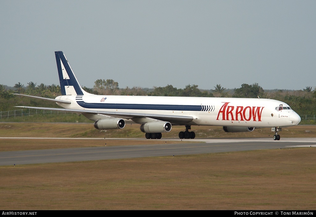 Aircraft Photo of N345JW | McDonnell Douglas DC-8-63(F) | Arrow Air | AirHistory.net #120302