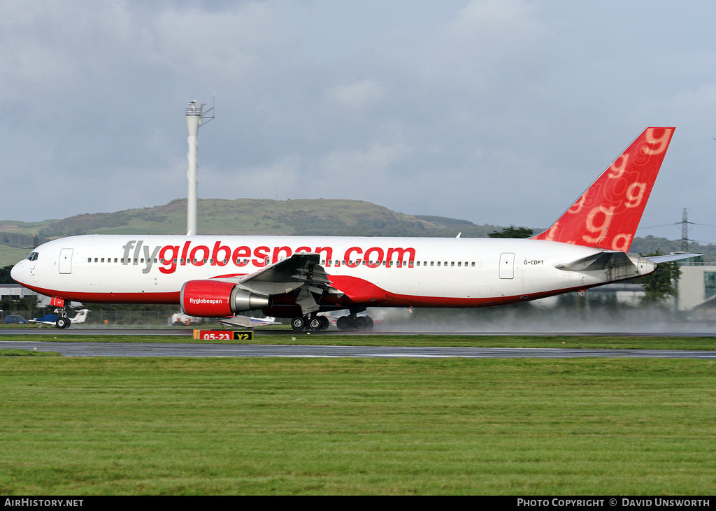 Aircraft Photo of G-CDPT | Boeing 767-319/ER | Flyglobespan | AirHistory.net #120316