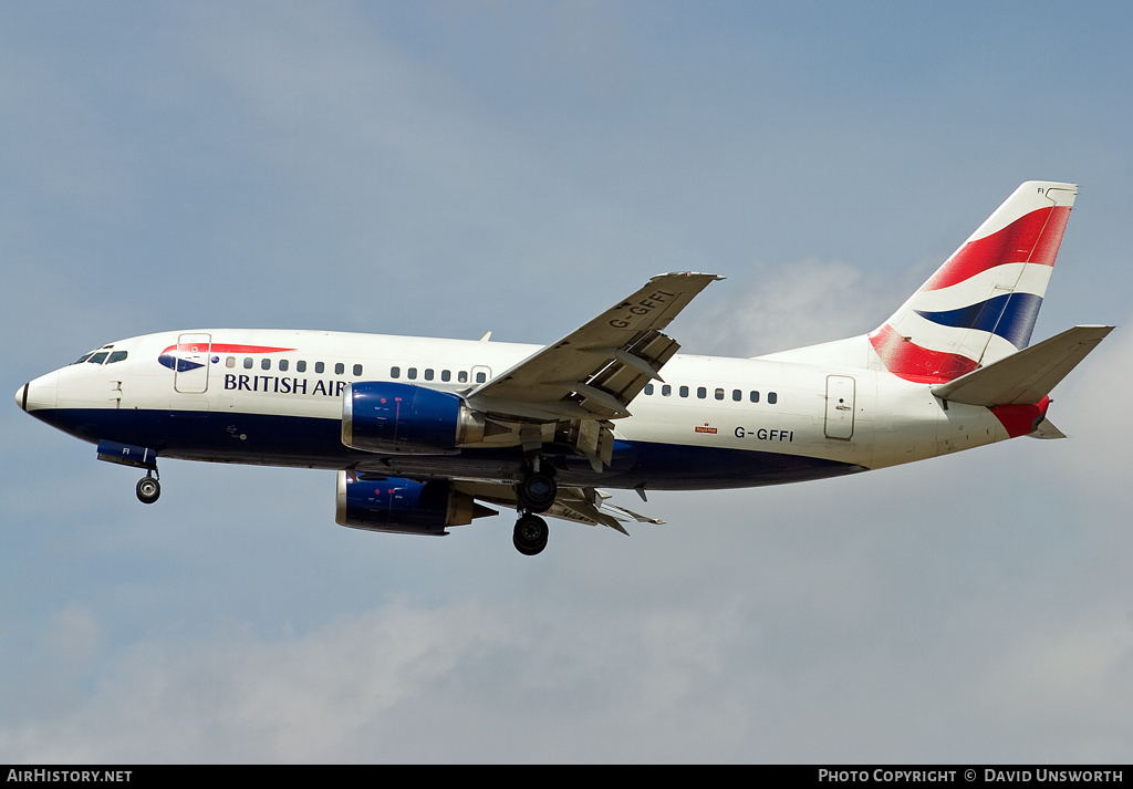 Aircraft Photo of G-GFFI | Boeing 737-528 | British Airways | AirHistory.net #120328