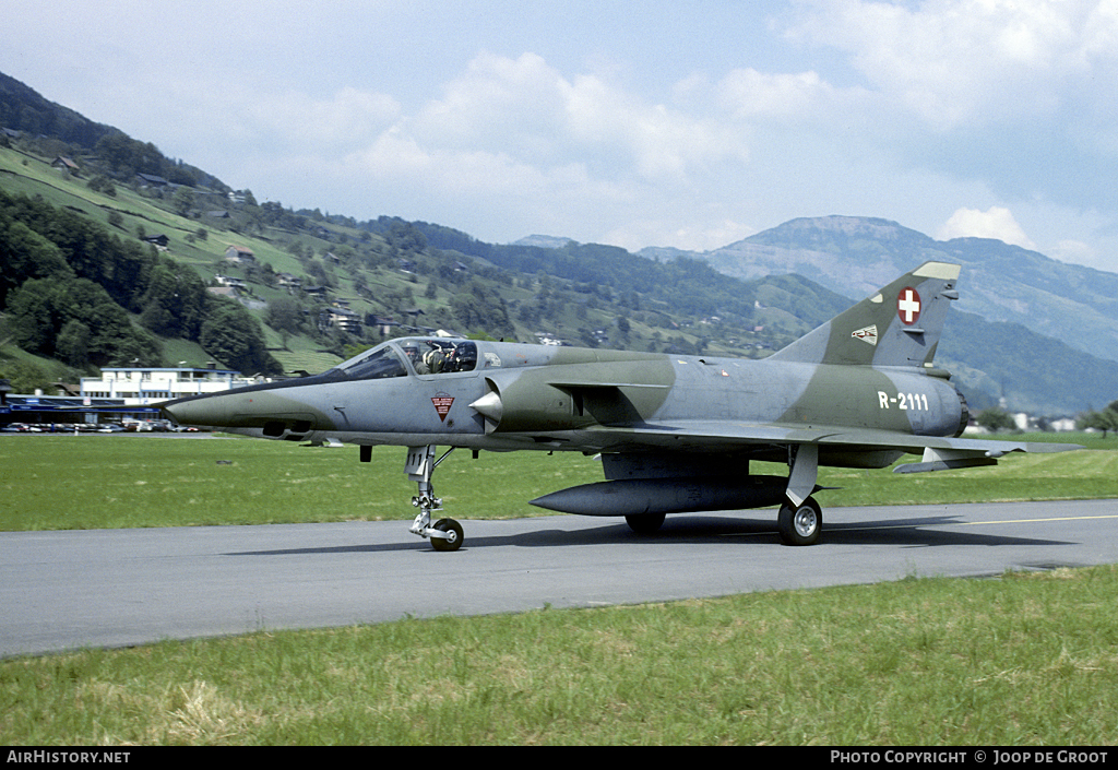 Aircraft Photo of R-2111 | Dassault Mirage IIIRS | Switzerland - Air Force | AirHistory.net #120335