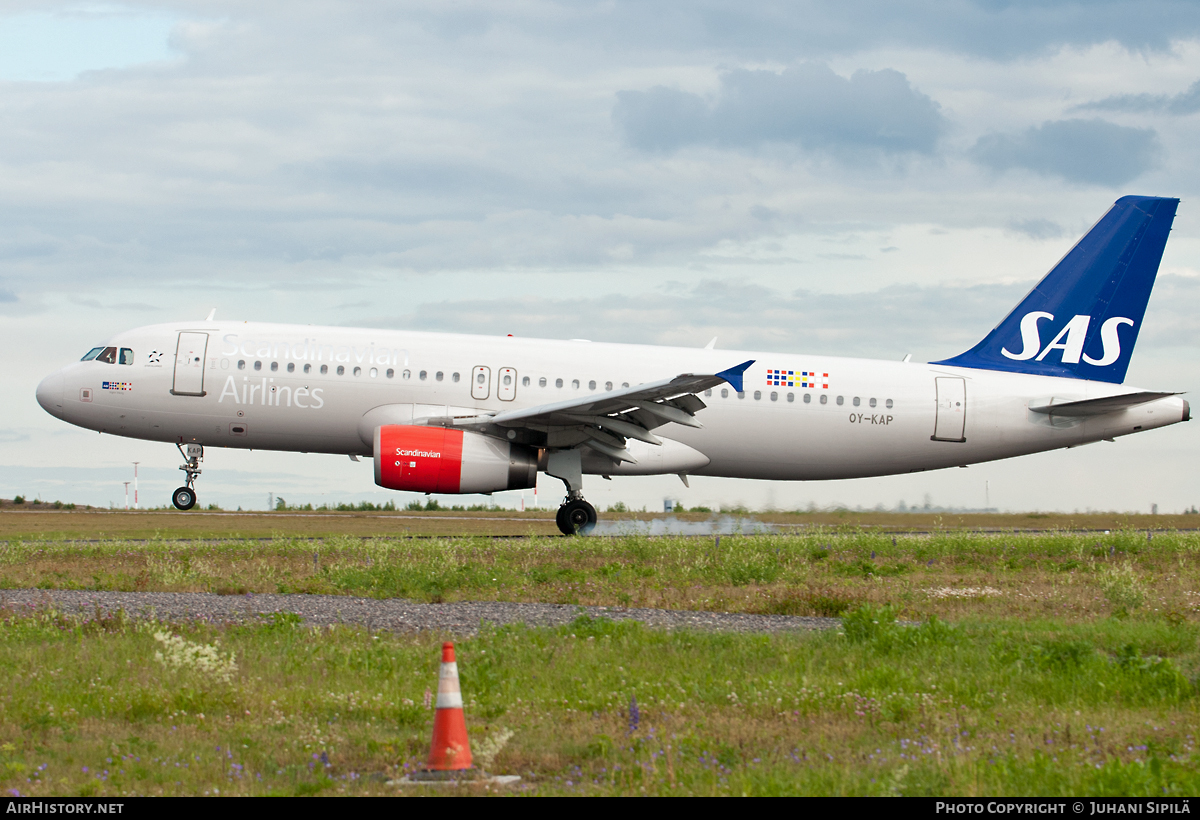 Aircraft Photo of OY-KAP | Airbus A320-232 | Scandinavian Airlines - SAS | AirHistory.net #120337