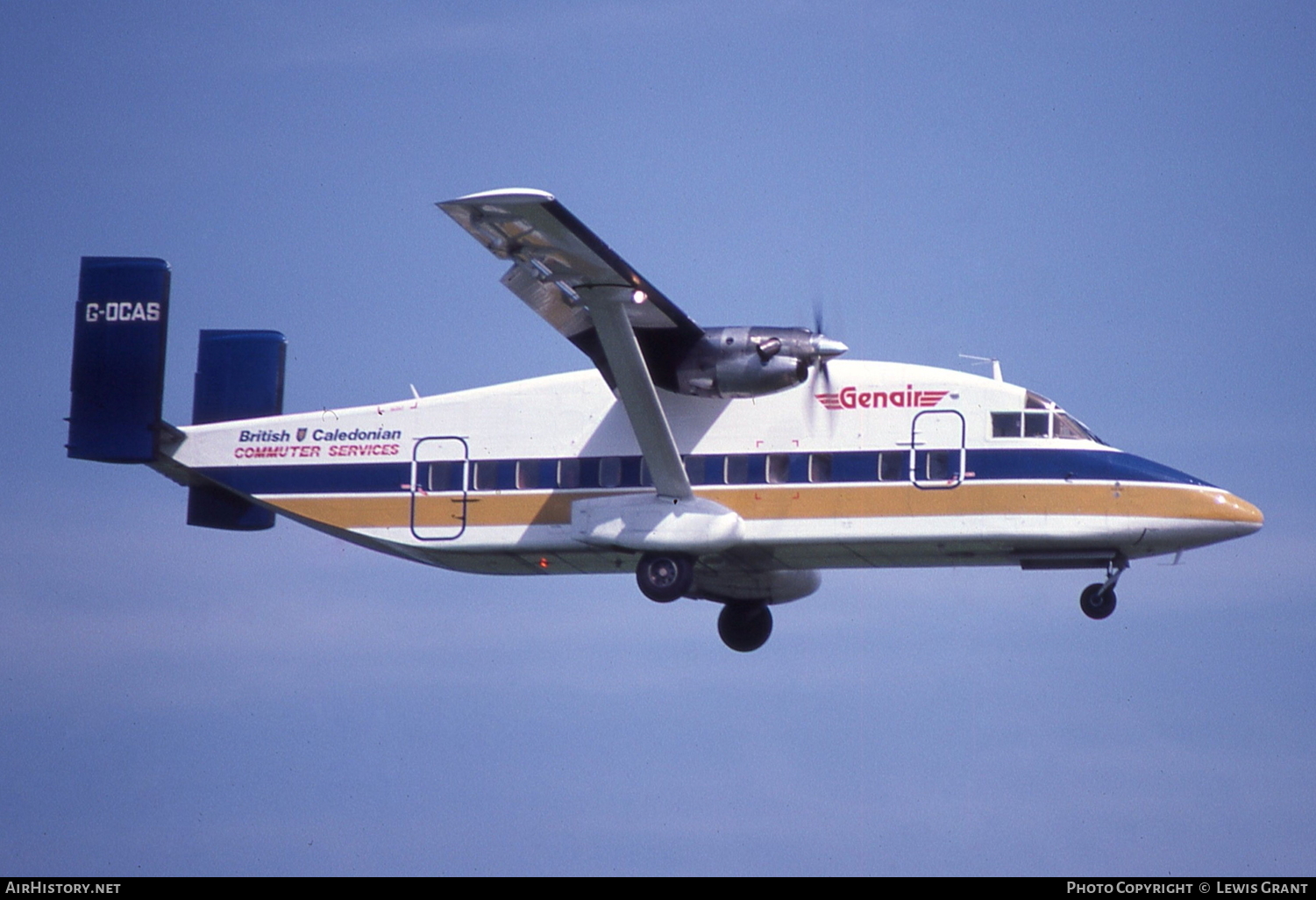 Aircraft Photo of G-OCAS | Short 330-200 | Genair | AirHistory.net #120346