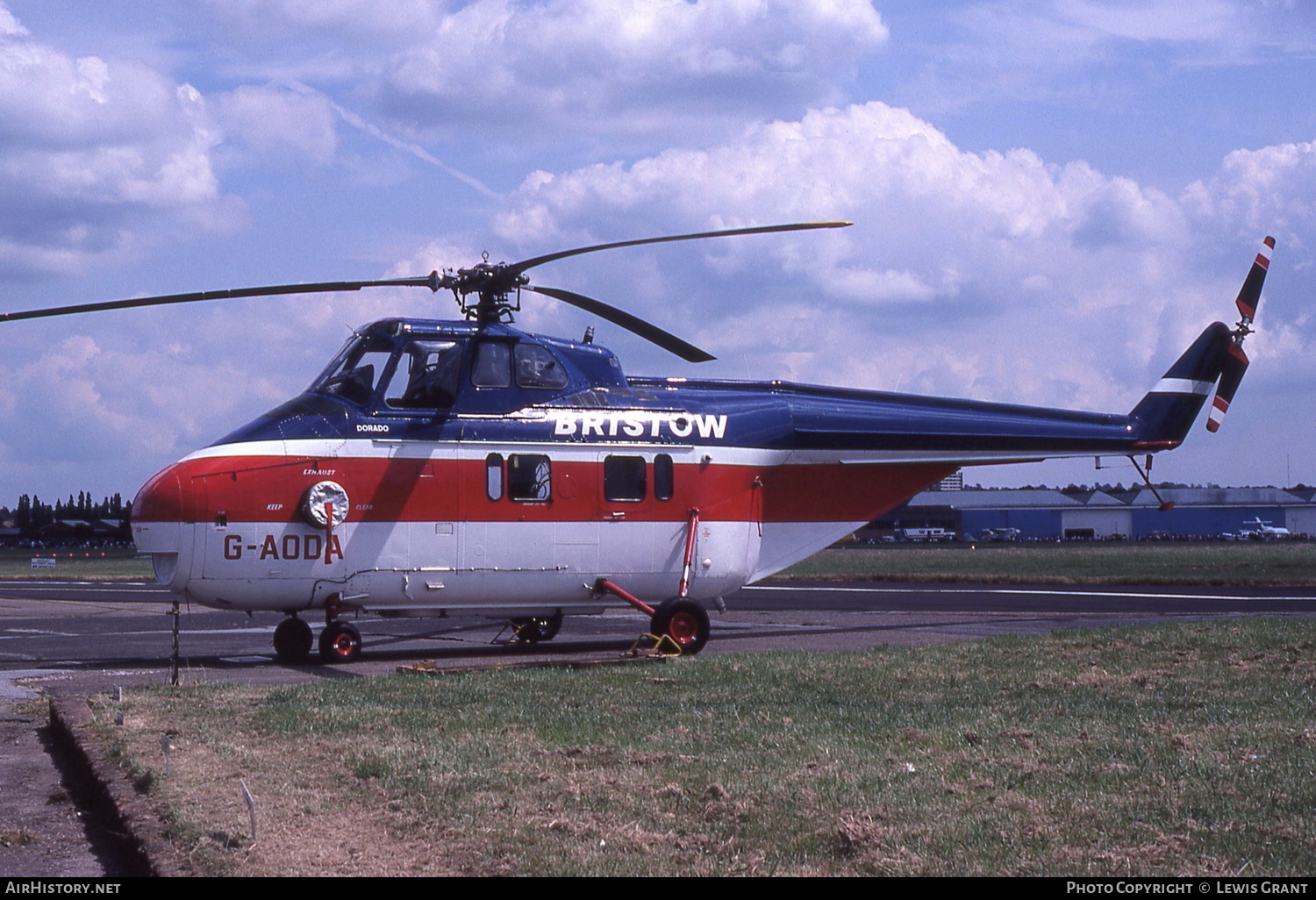 Aircraft Photo of G-AODA | Westland WS-55 Whirlwind 3 | Bristow Helicopters | AirHistory.net #120349