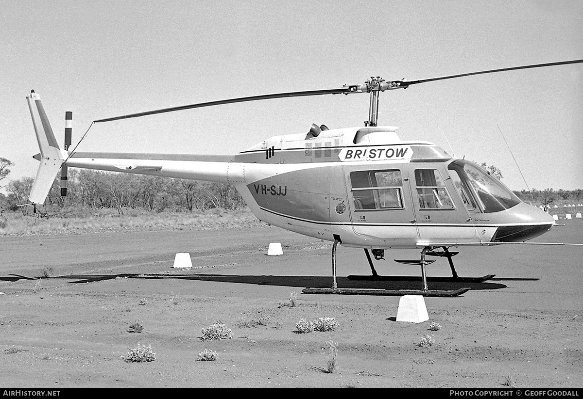 Aircraft Photo of VH-SJJ | Bell 206A JetRanger | Bristow Helicopters | AirHistory.net #120359