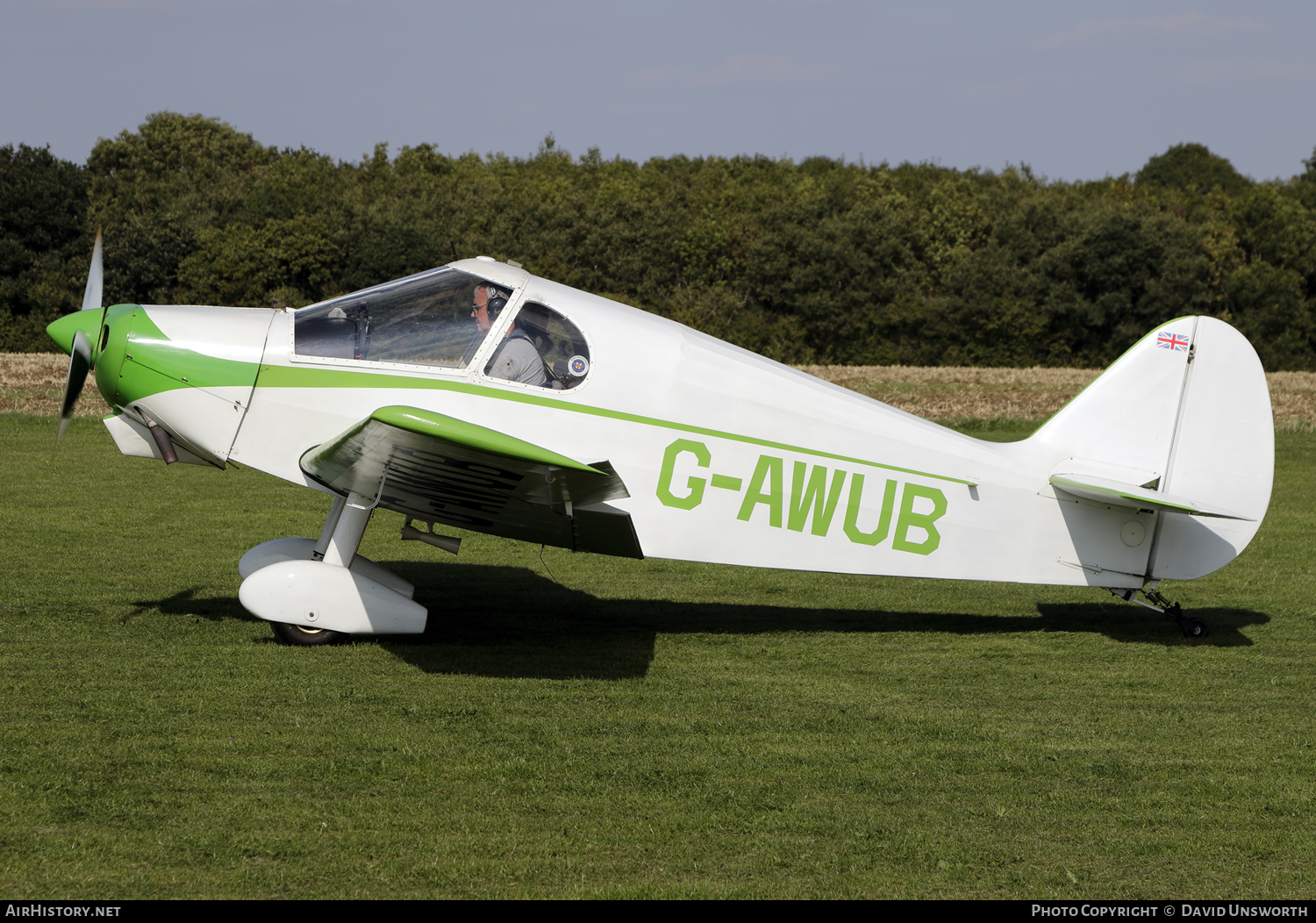 Aircraft Photo of G-AWUB | CAB GY-201 Minicab/Mod | AirHistory.net #120370