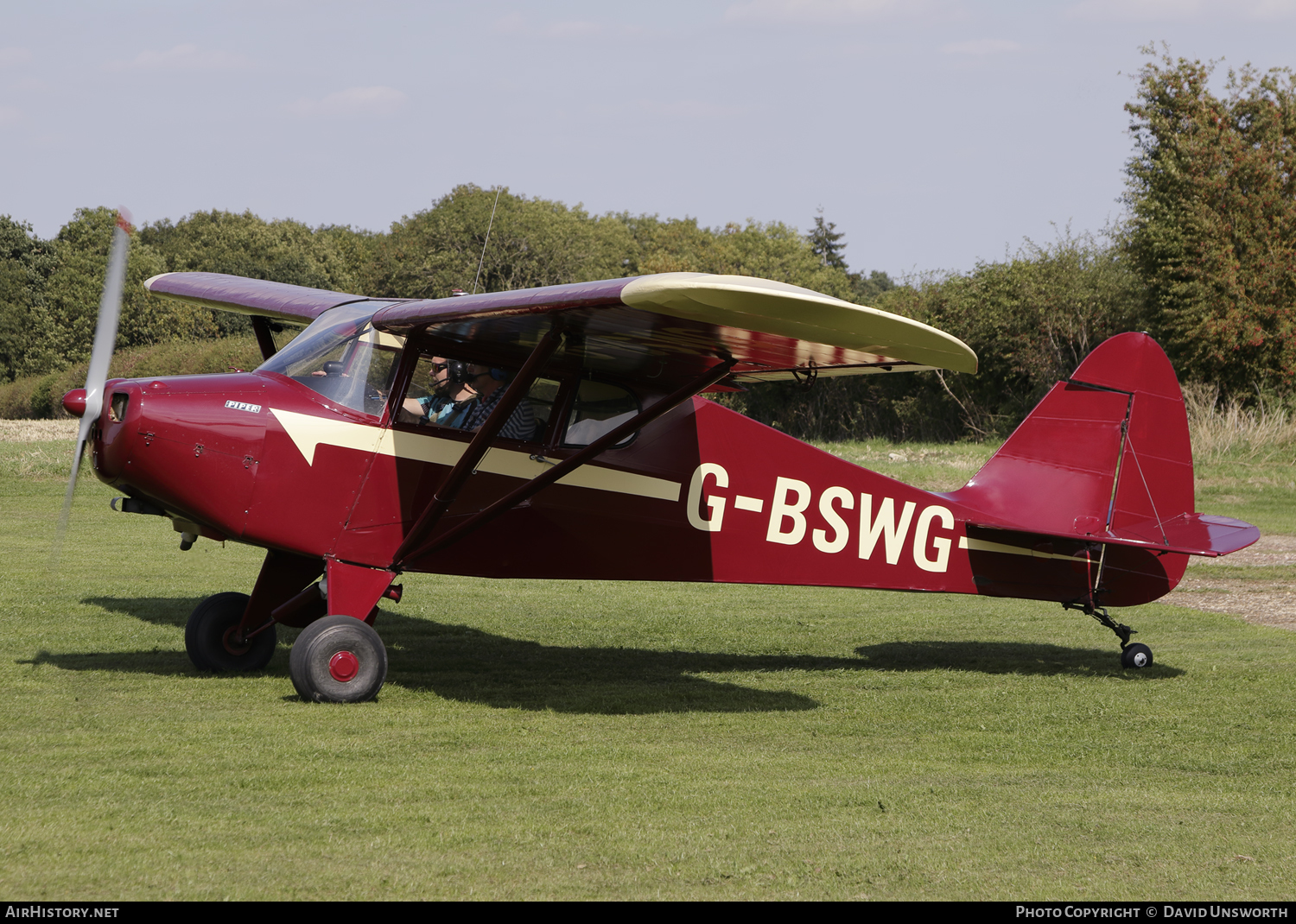 Aircraft Photo of G-BSWG | Piper PA-17 Vagabond | AirHistory.net #120375