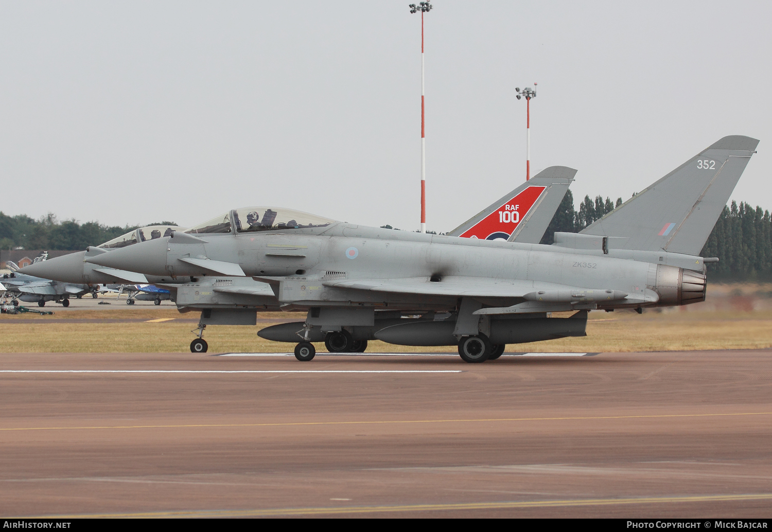 Aircraft Photo of ZK352 | Eurofighter EF-2000 Typhoon FGR4 | UK - Air Force | AirHistory.net #120377