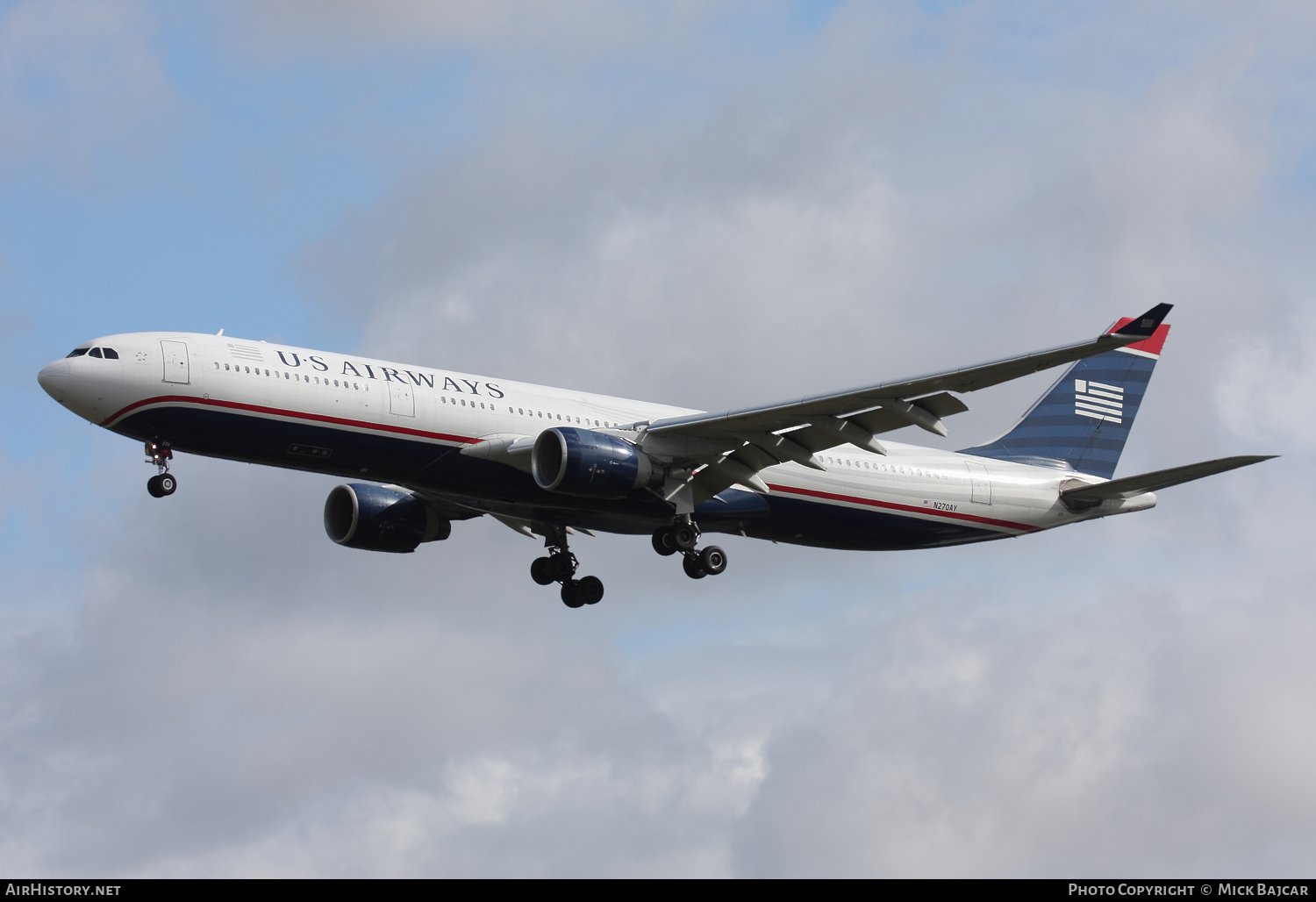 Aircraft Photo of N270AY | Airbus A330-323 | US Airways | AirHistory.net #120384