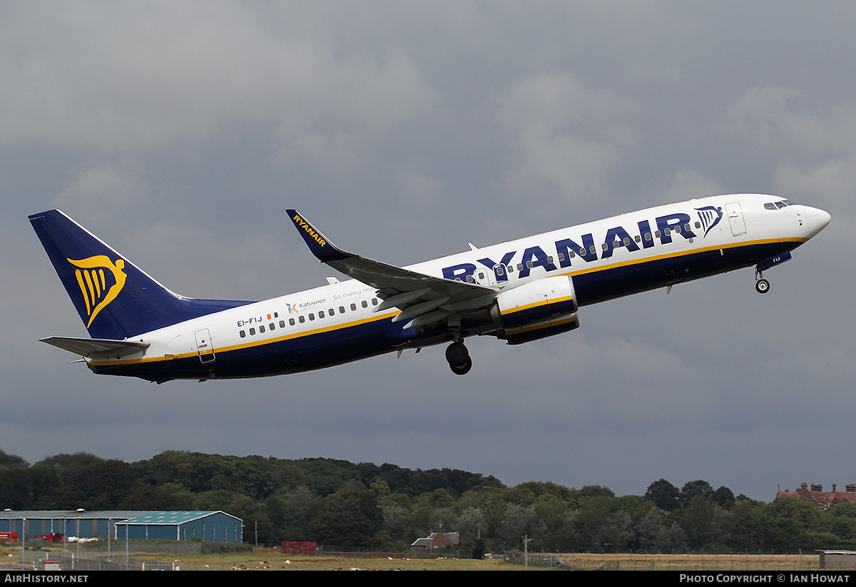 Aircraft Photo of EI-FIJ | Boeing 737-8AS | Ryanair | AirHistory.net #120389