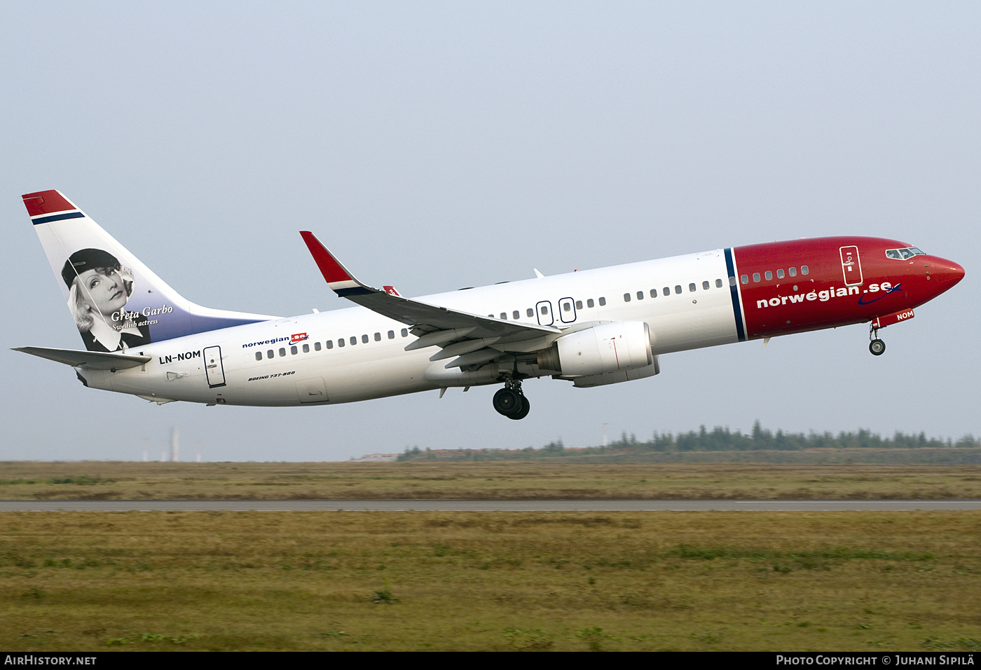 Aircraft Photo of LN-NOM | Boeing 737-86N | Norwegian | AirHistory.net #120410