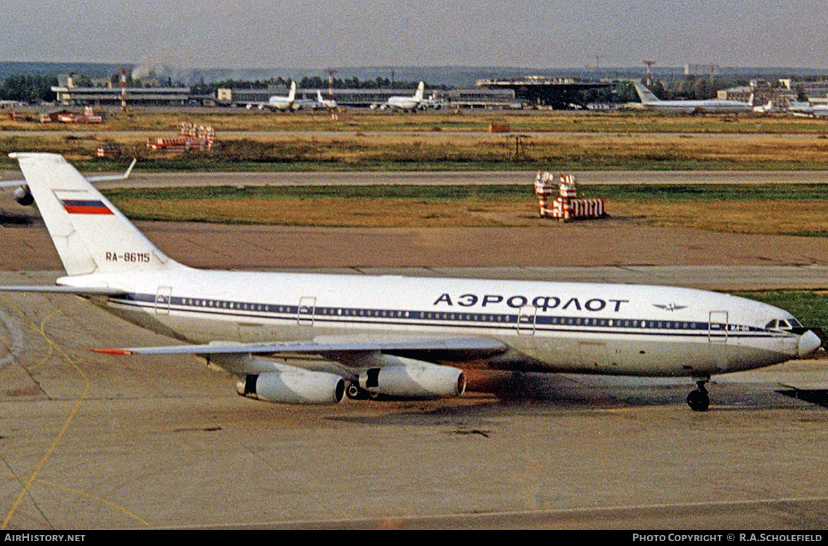 Aircraft Photo of RA-86115 | Ilyushin Il-86 | Aeroflot | AirHistory.net #120424