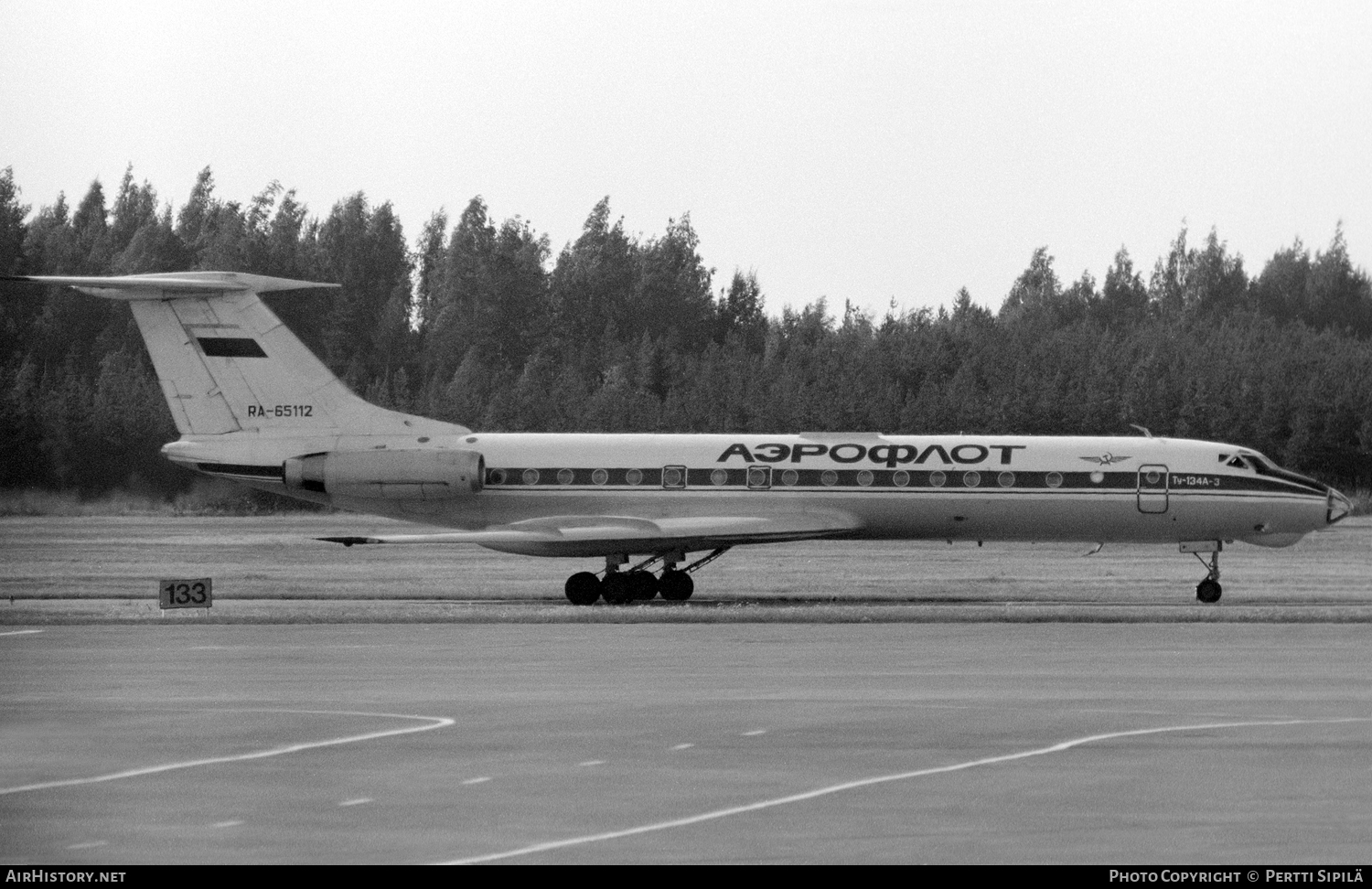 Aircraft Photo of RA-65112 | Tupolev Tu-134A-3 | Aeroflot | AirHistory.net #120426