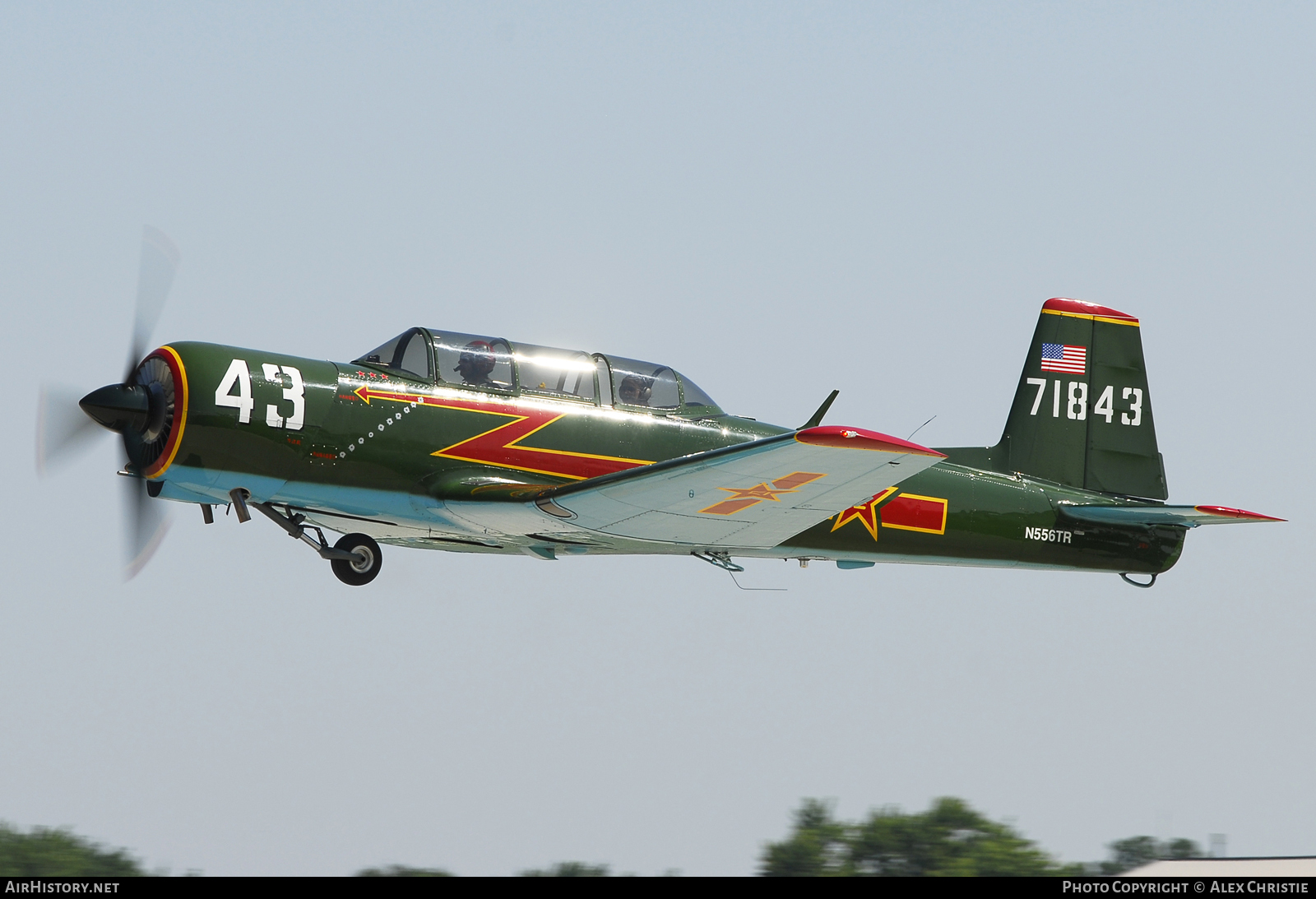 Aircraft Photo of N556TR / 71843 | Nanchang CJ-6A | China - Air Force | AirHistory.net #120442