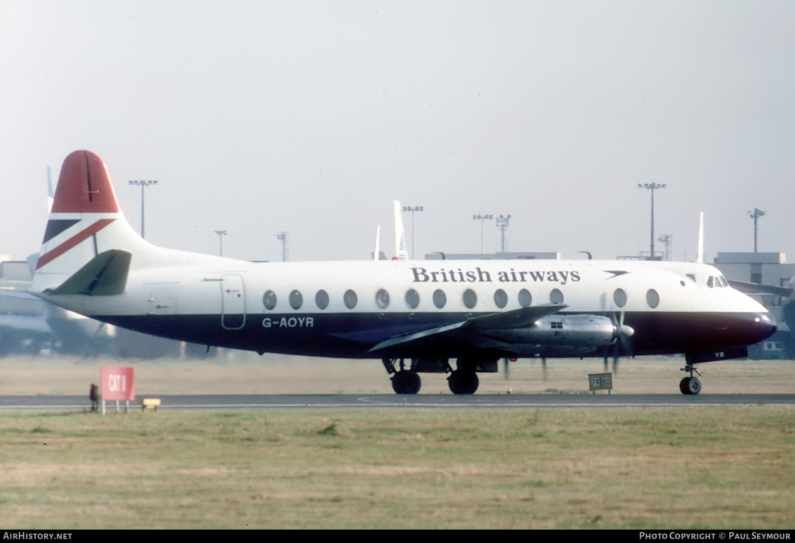 Aircraft Photo of G-AOYR | Vickers 806 Viscount | British Airways | AirHistory.net #120448