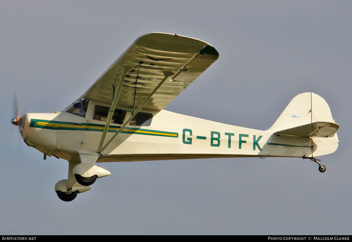 Aircraft Photo of G-BTFK | Taylorcraft BC-12D Twosome | AirHistory.net #120462