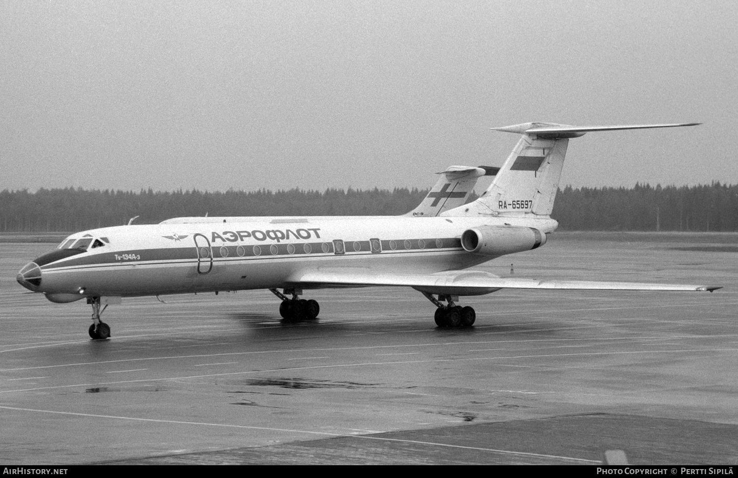 Aircraft Photo of RA-65697 | Tupolev Tu-134A-3 | Aeroflot | AirHistory.net #120465