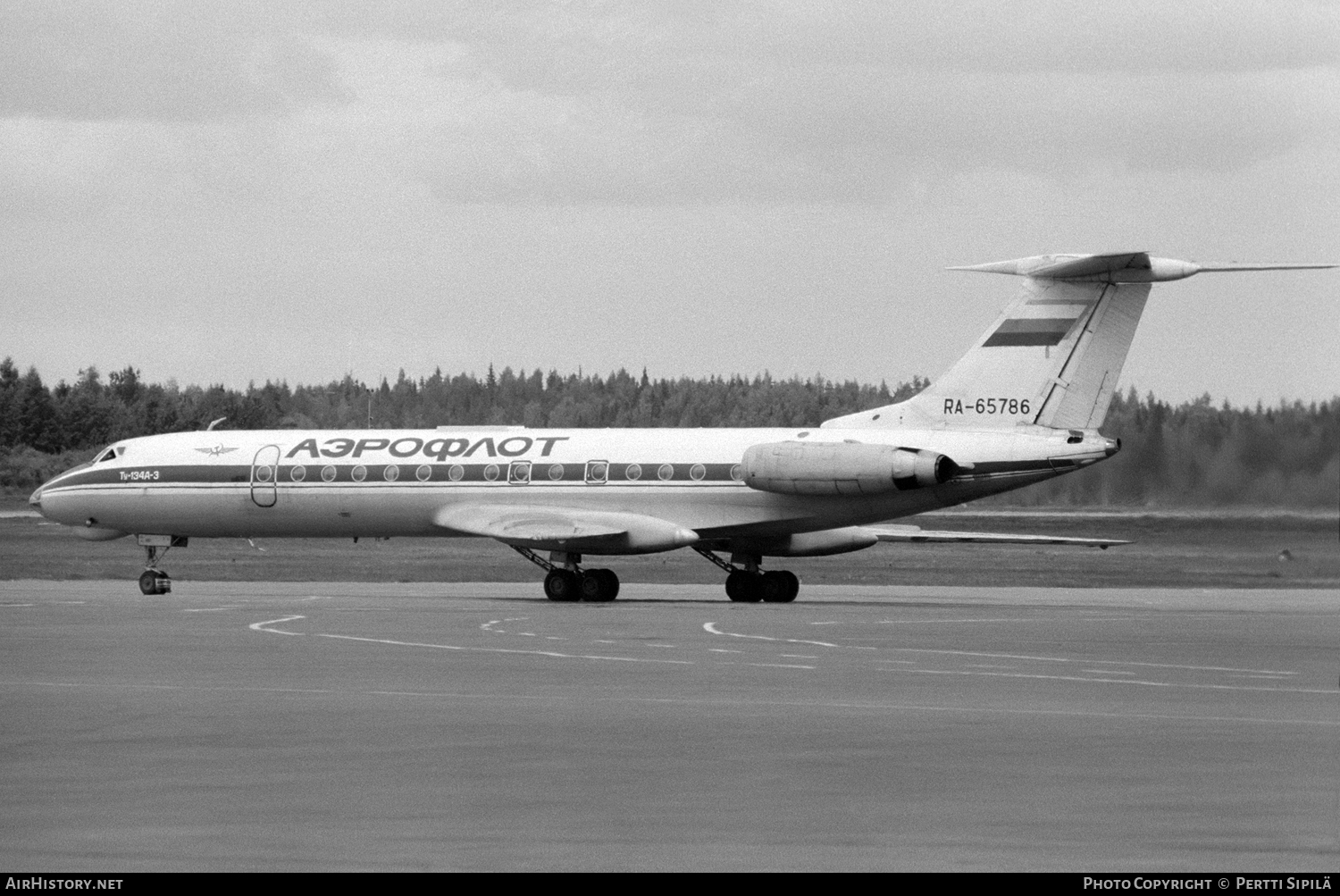 Aircraft Photo of RA-65786 | Tupolev Tu-134A-3 | Aeroflot | AirHistory.net #120470