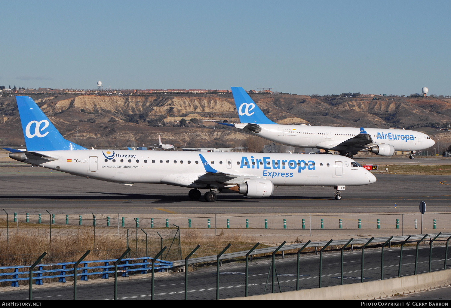 Aircraft Photo of EC-LLR | Embraer 195LR (ERJ-190-200LR) | Air Europa Express | AirHistory.net #120477