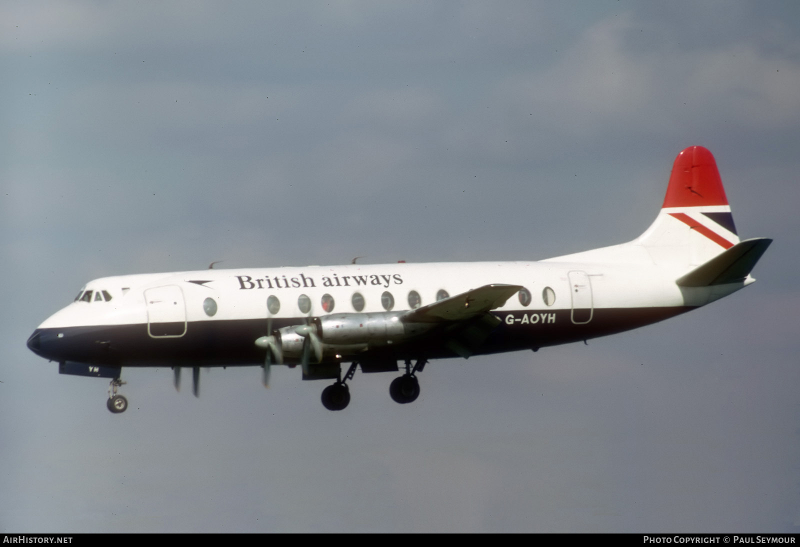 Aircraft Photo of G-AOYH | Vickers 806 Viscount | British Airways | AirHistory.net #120482