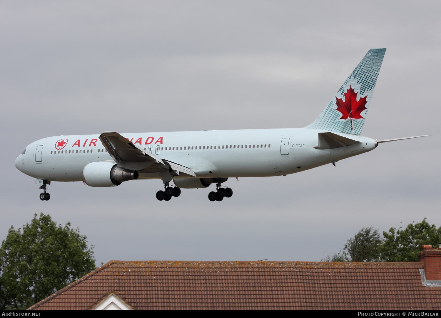 Aircraft Photo of C-FCAF | Boeing 767-375/ER | Air Canada | AirHistory.net #120492