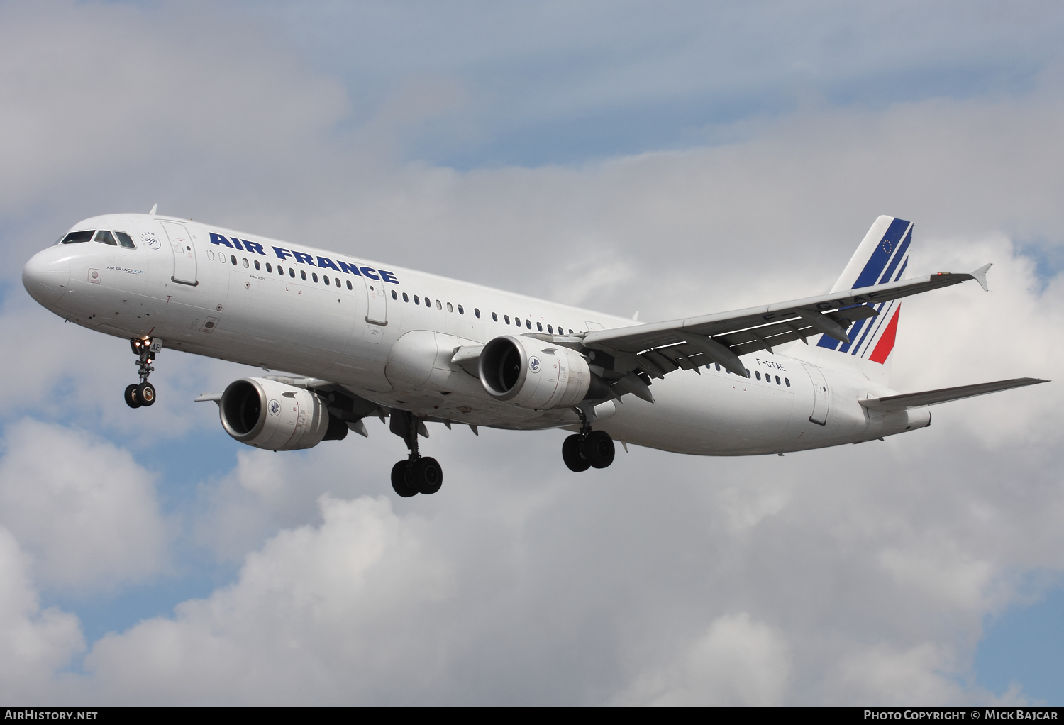 Aircraft Photo of F-GTAE | Airbus A321-211 | Air France | AirHistory.net #120507