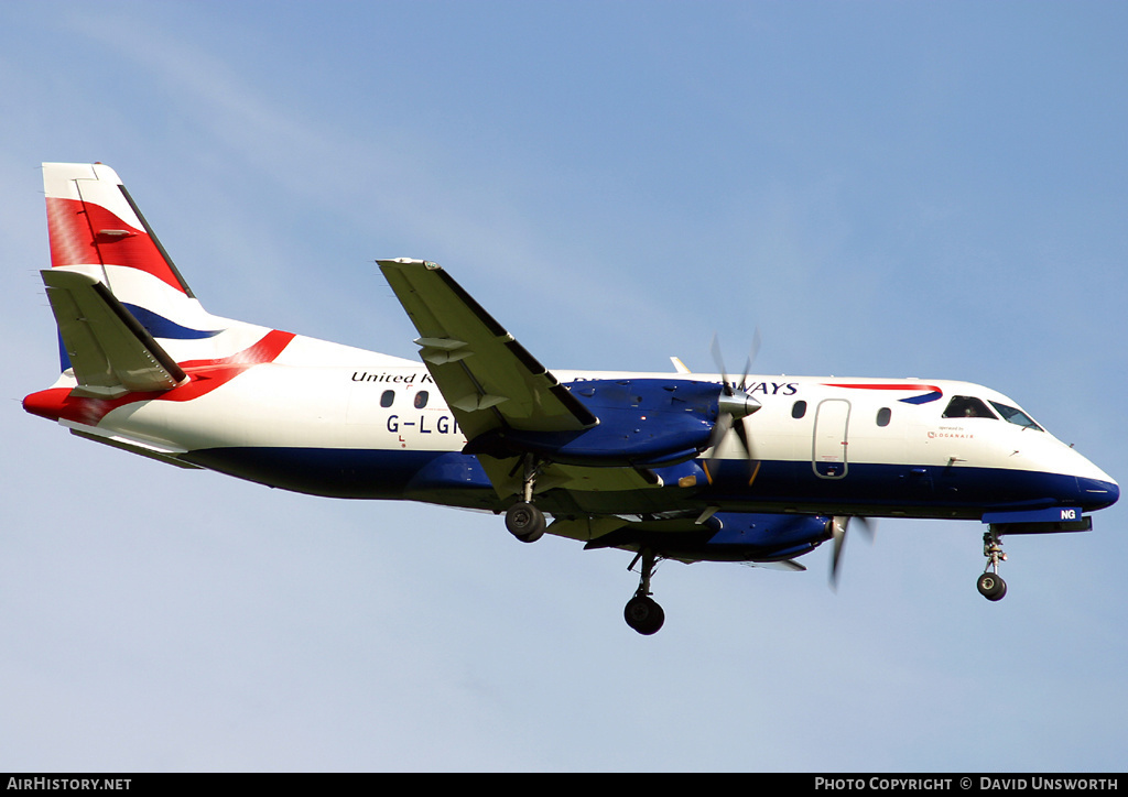 Aircraft Photo of G-LGNG | Saab 340B | British Airways | AirHistory.net #120532