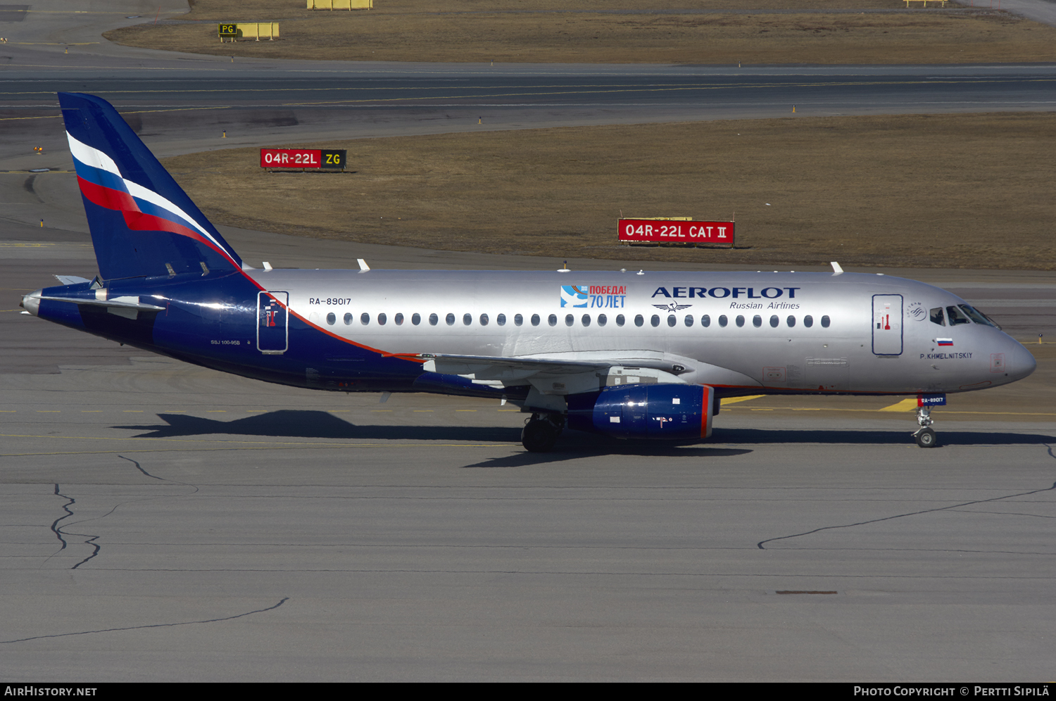 Aircraft Photo of RA-89017 | Sukhoi SSJ-100-95B Superjet 100 (RRJ-95B) | Aeroflot - Russian Airlines | AirHistory.net #120539