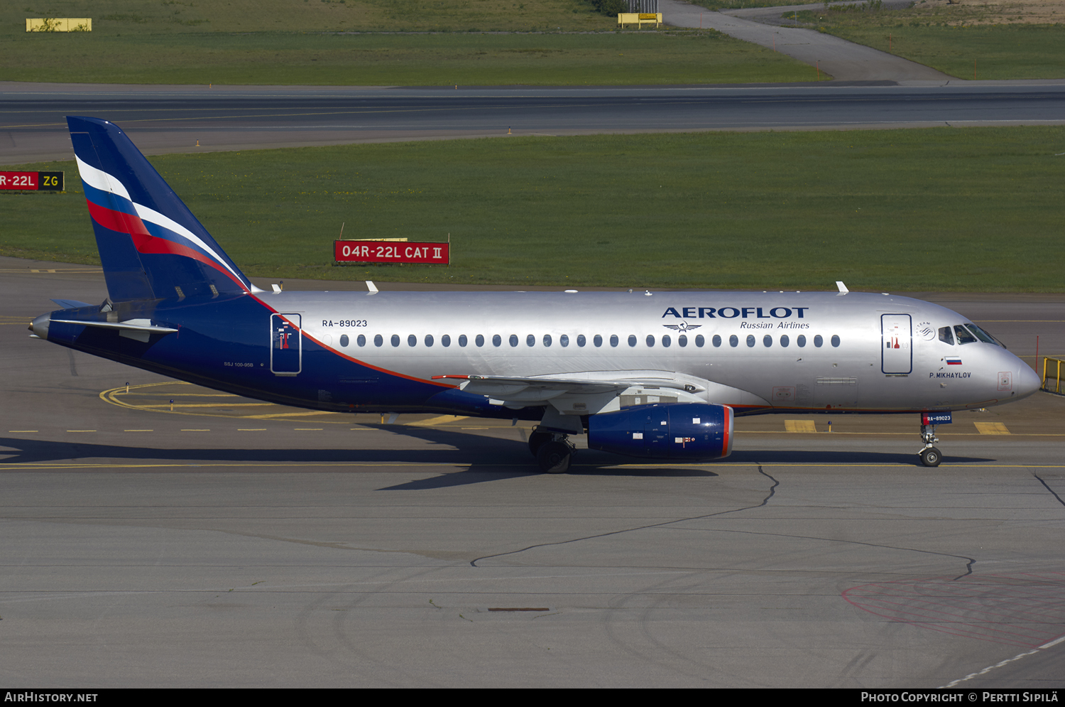 Aircraft Photo of RA-89023 | Sukhoi SSJ-100-95B Superjet 100 (RRJ-95B) | Aeroflot - Russian Airlines | AirHistory.net #120541