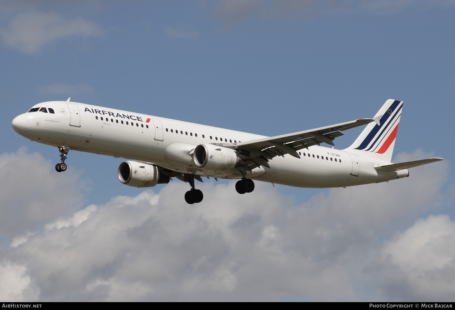 Aircraft Photo of F-GTAH | Airbus A321-212 | Air France | AirHistory.net #120548