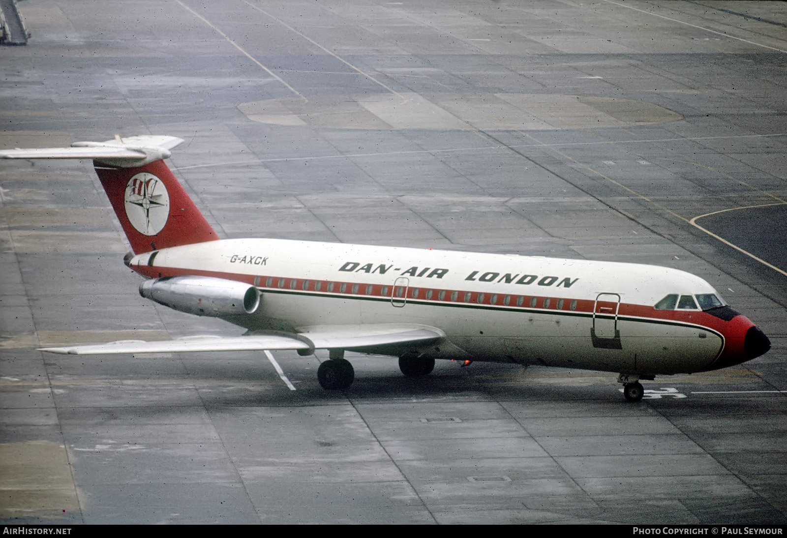 Aircraft Photo of G-AXCK | BAC 111-401AK One-Eleven | Dan-Air London | AirHistory.net #120577
