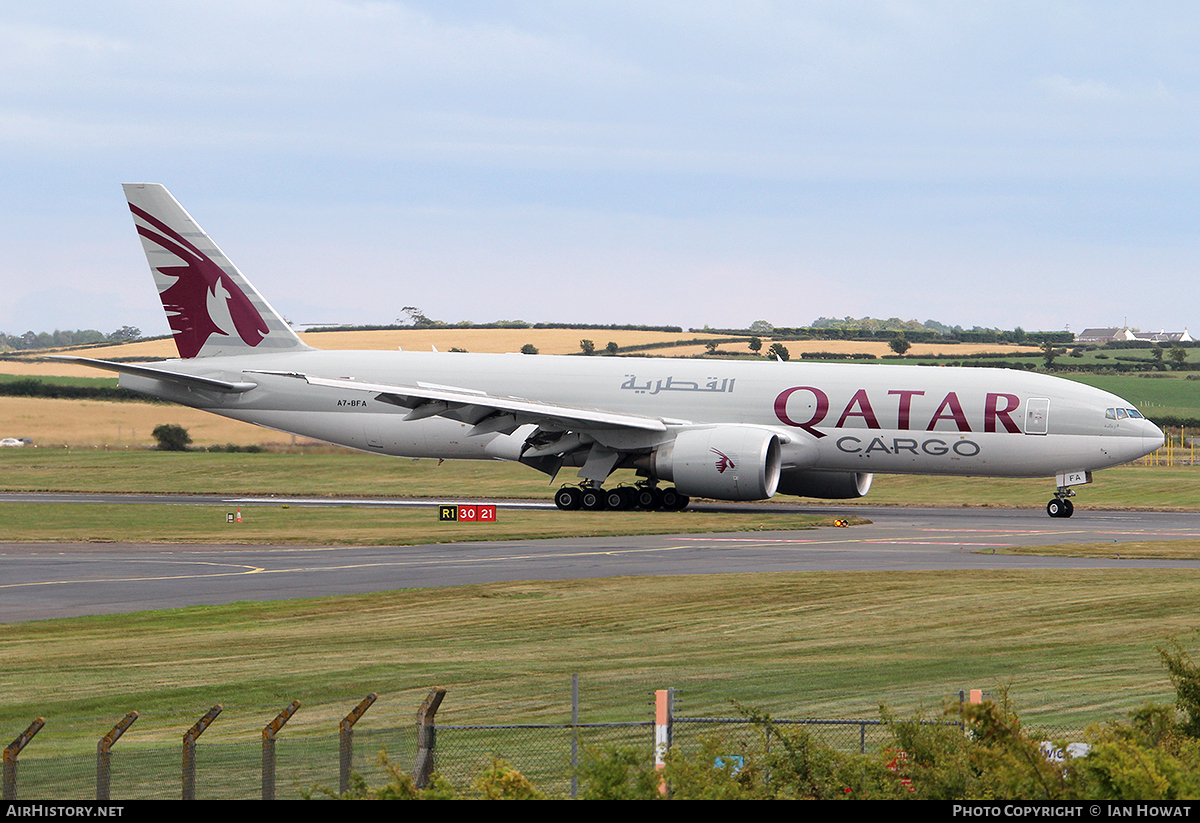 Aircraft Photo of A7-BFA | Boeing 777-FDZ | Qatar Airways Cargo | AirHistory.net #120579