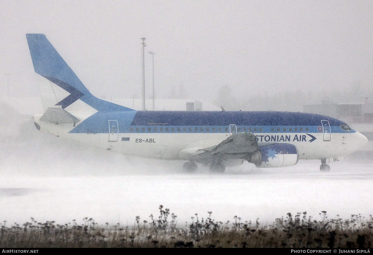 Aircraft Photo of ES-ABL | Boeing 737-5L9 | Estonian Air | AirHistory.net #120583