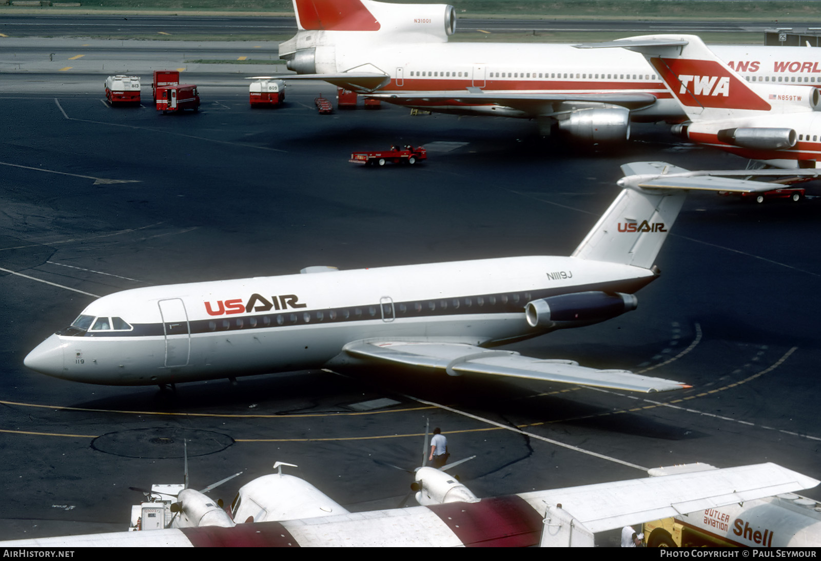 Aircraft Photo of N1119J | BAC 111-204AF One-Eleven | USAir | AirHistory.net #120588