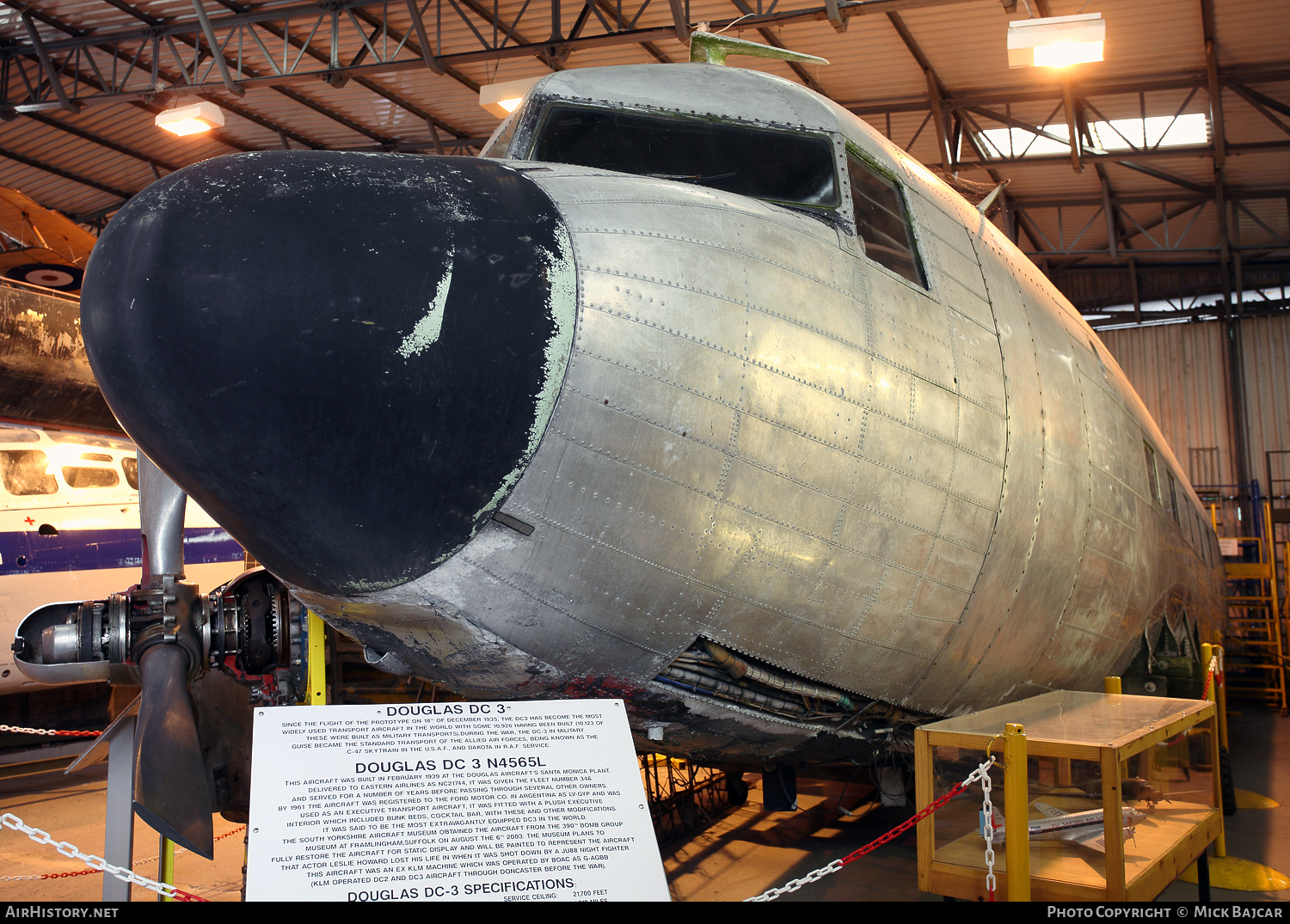 Aircraft Photo of N4565L | Douglas DC-3-201A | AirHistory.net #120594